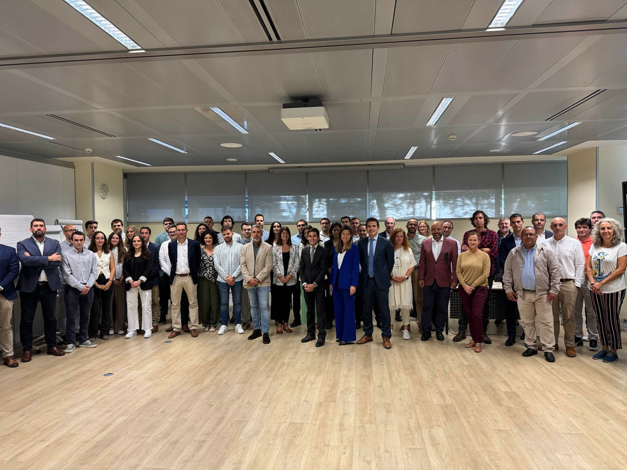 Grupo de asistentes en la jornada 
