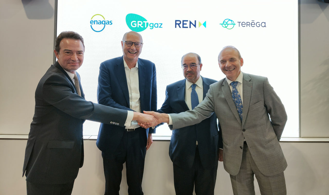 CEOs of Enagás, GRTgaz, REN and Teréga