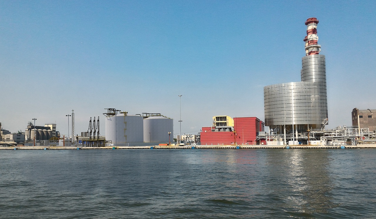 The Ravenna LNG plant in Italy
