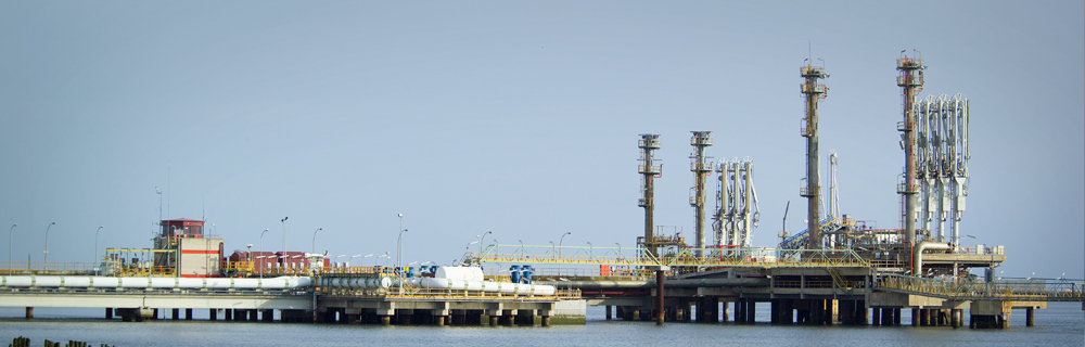 Infraestructura en el mar