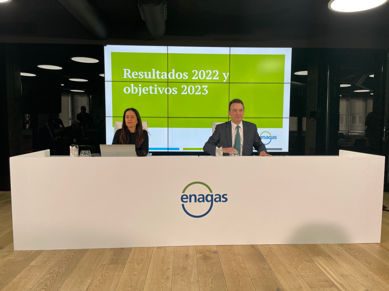 Arturo Gonzalo en la presentación de resultados 2022