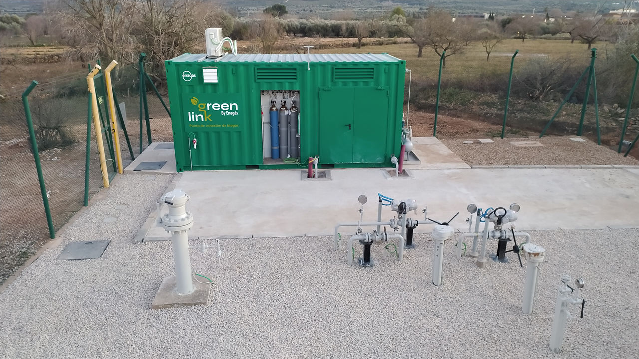 Módulo de inyección de biometano a red de transporte Green Link