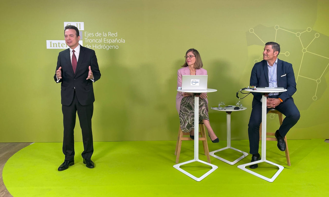 Antonio Llardén en la Junta General de Accionistas 2023 de Enagás