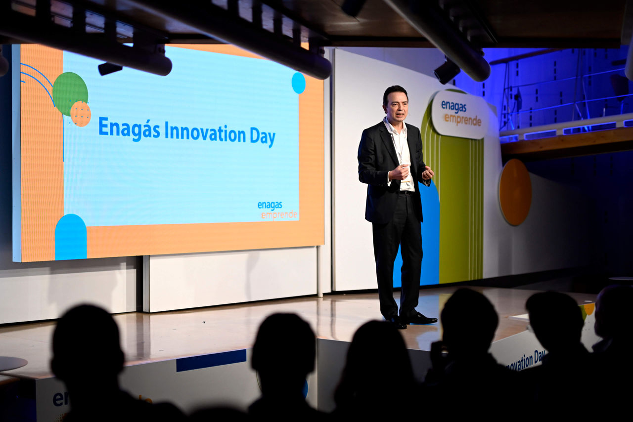 Arturo Gonzalo, CEO de Enagás, en Enagás Innovation Day