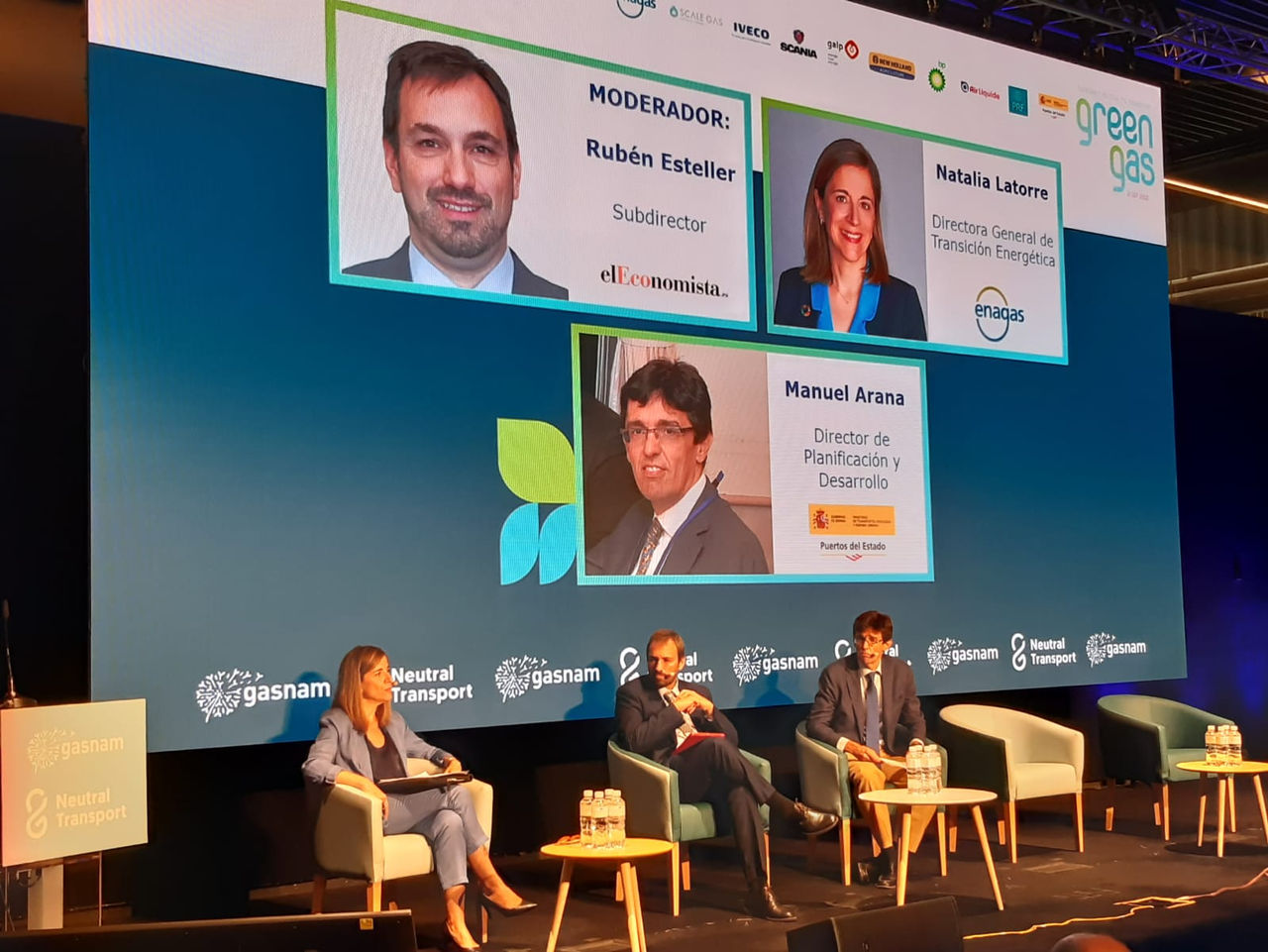 Profesionales en el evento del diario El Español