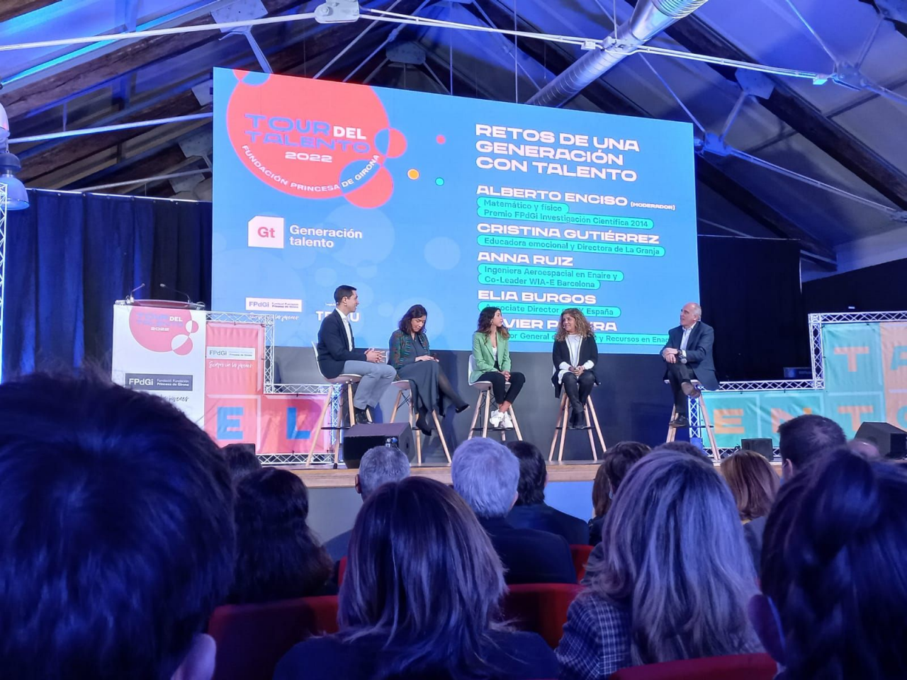 Javier Perera, directivo de Enagás, en un evento sobre gestión del talento