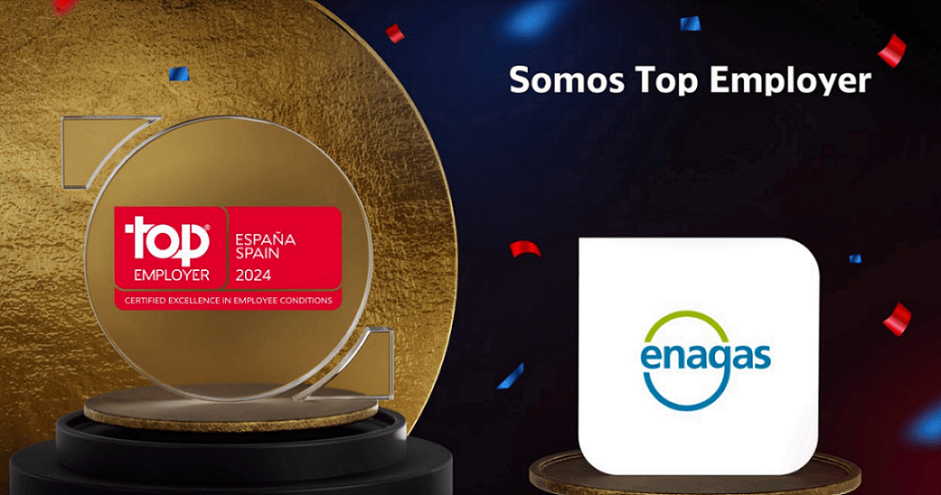 Reconocimiento a Enagás con la certificación Top Employer 2024