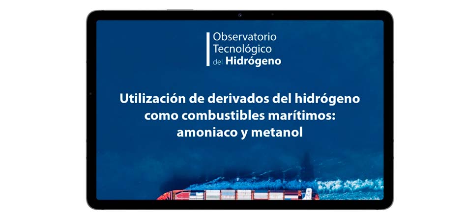tablet informe de conocimiento: utilización de derivados del hidrógeno como combustibles marítimos: amoniaco y metanol